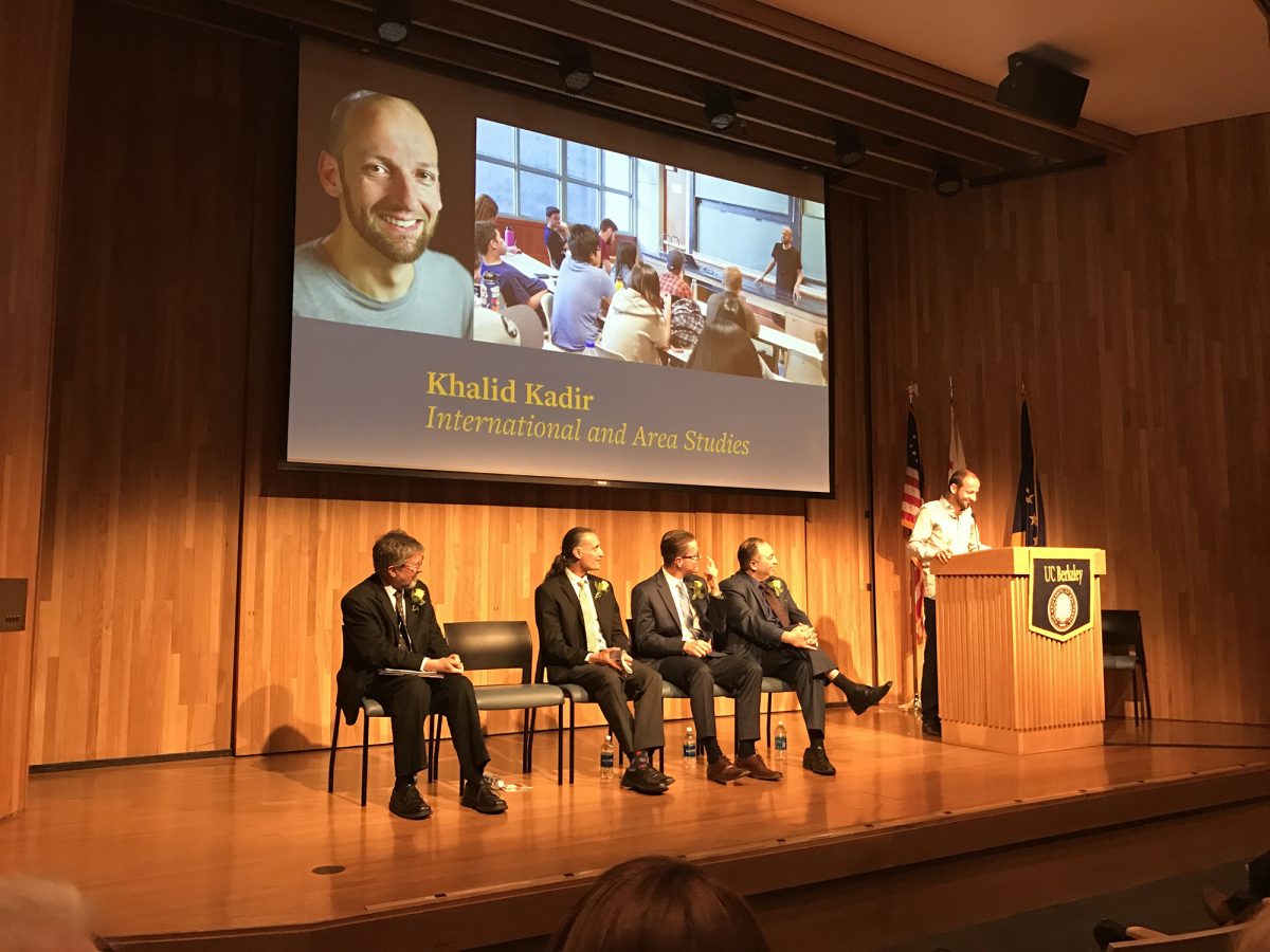 GPP Lecturer Khalid Kadir Honored with the Distinguished Teaching Award